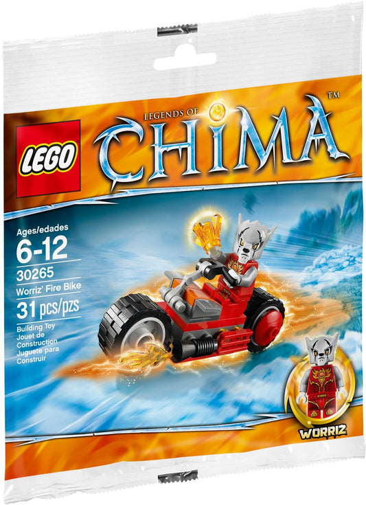 LEGO Chima 30265 Worriz' Fire Bike