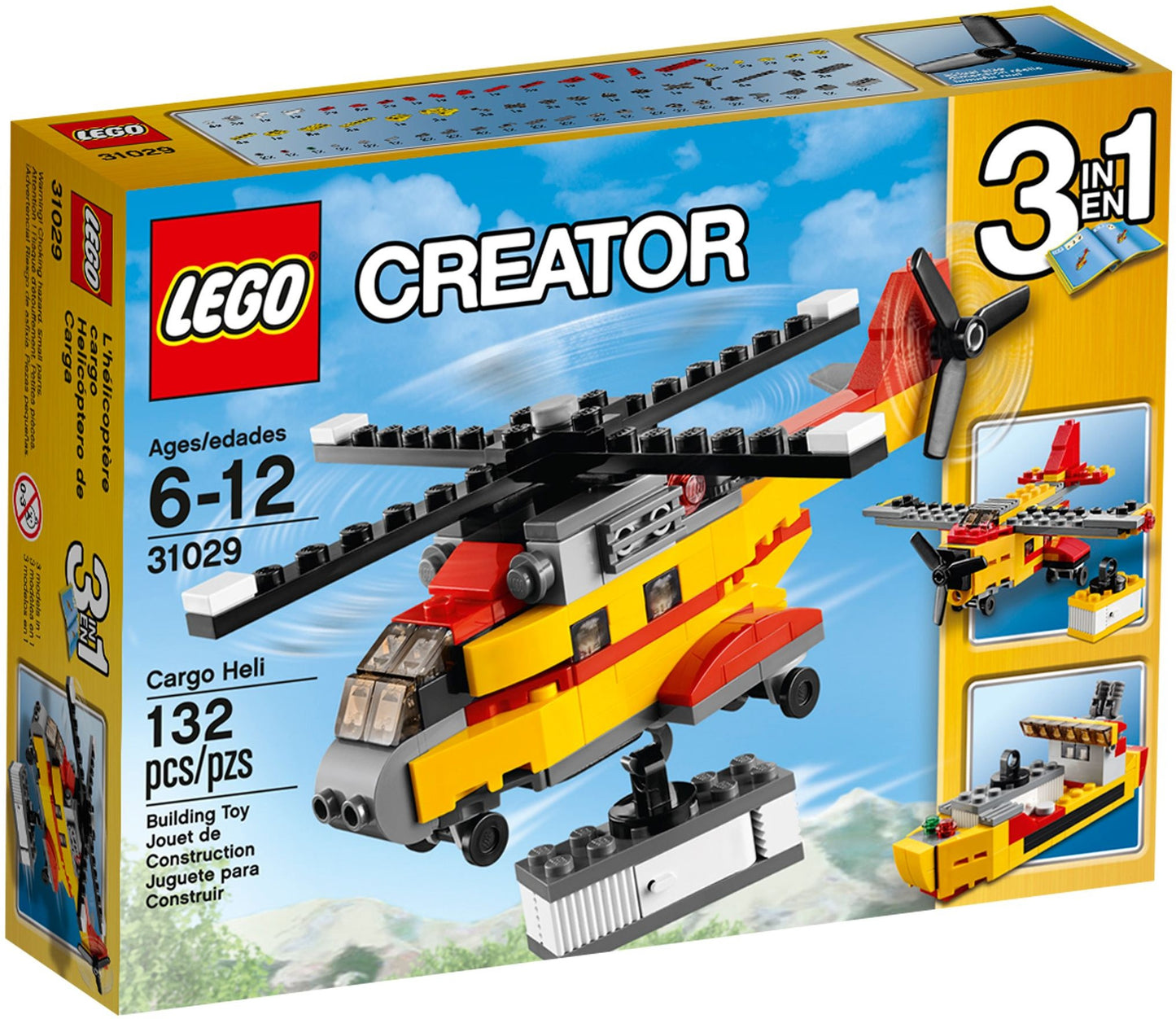 LEGO Creator 31029 Cargo Heli