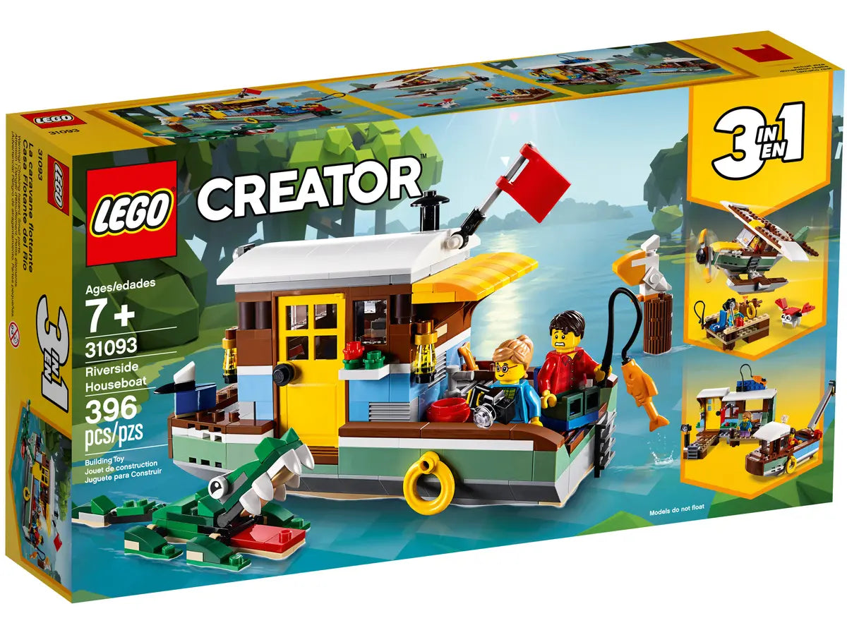 LEGO Creator 31093 Riverside Houseboat