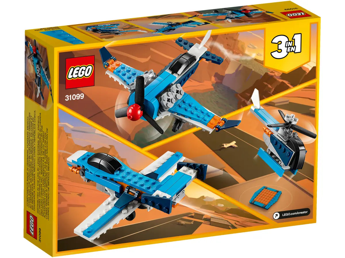 LEGO Creator 31099 Propeller Plane