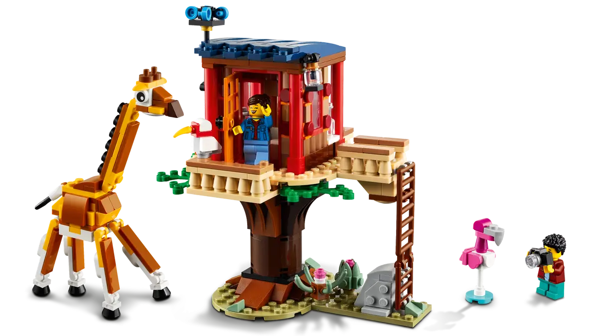 LEGO Creator 31116 Safari Wildlife Tree House