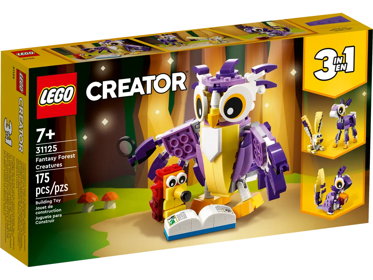 LEGO Creator 31125 Fantasy Forest Creatures