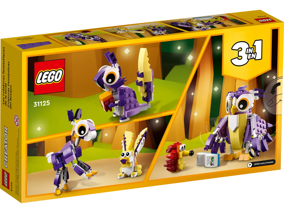 LEGO Creator 31125 Fantasy Forest Creatures