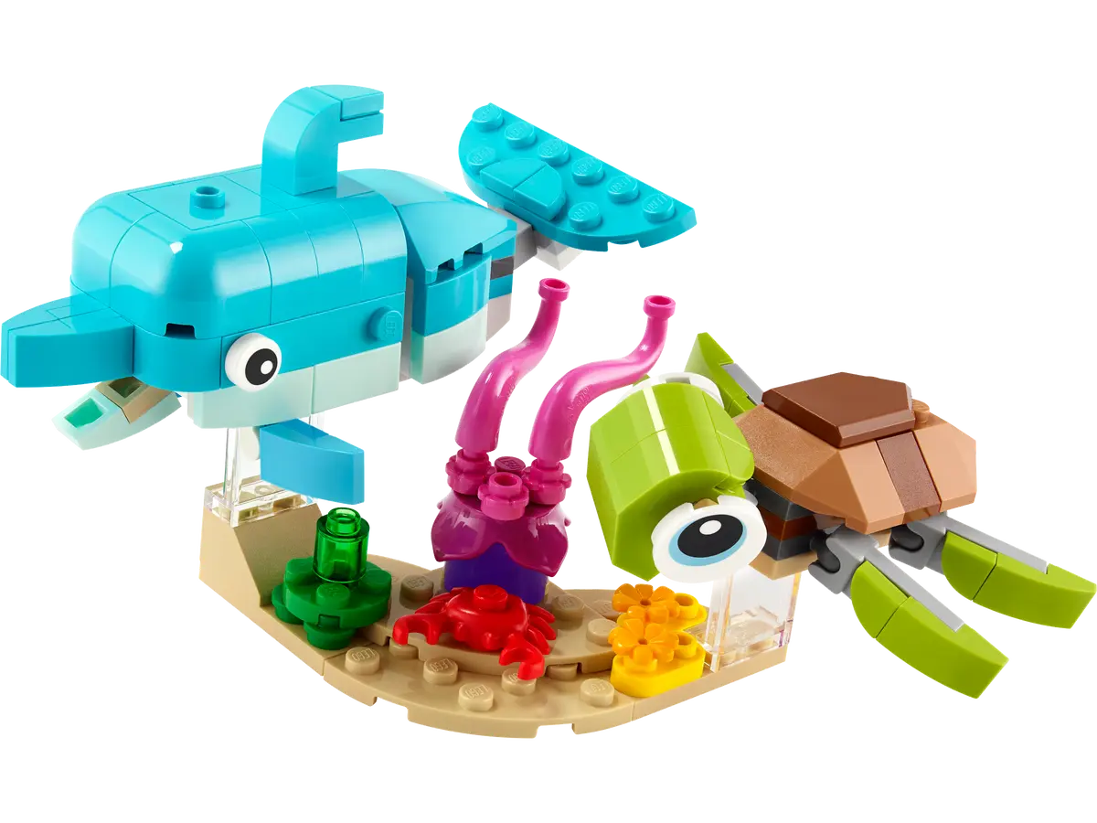 LEGO Creator 31128 Dolphin and Turtle