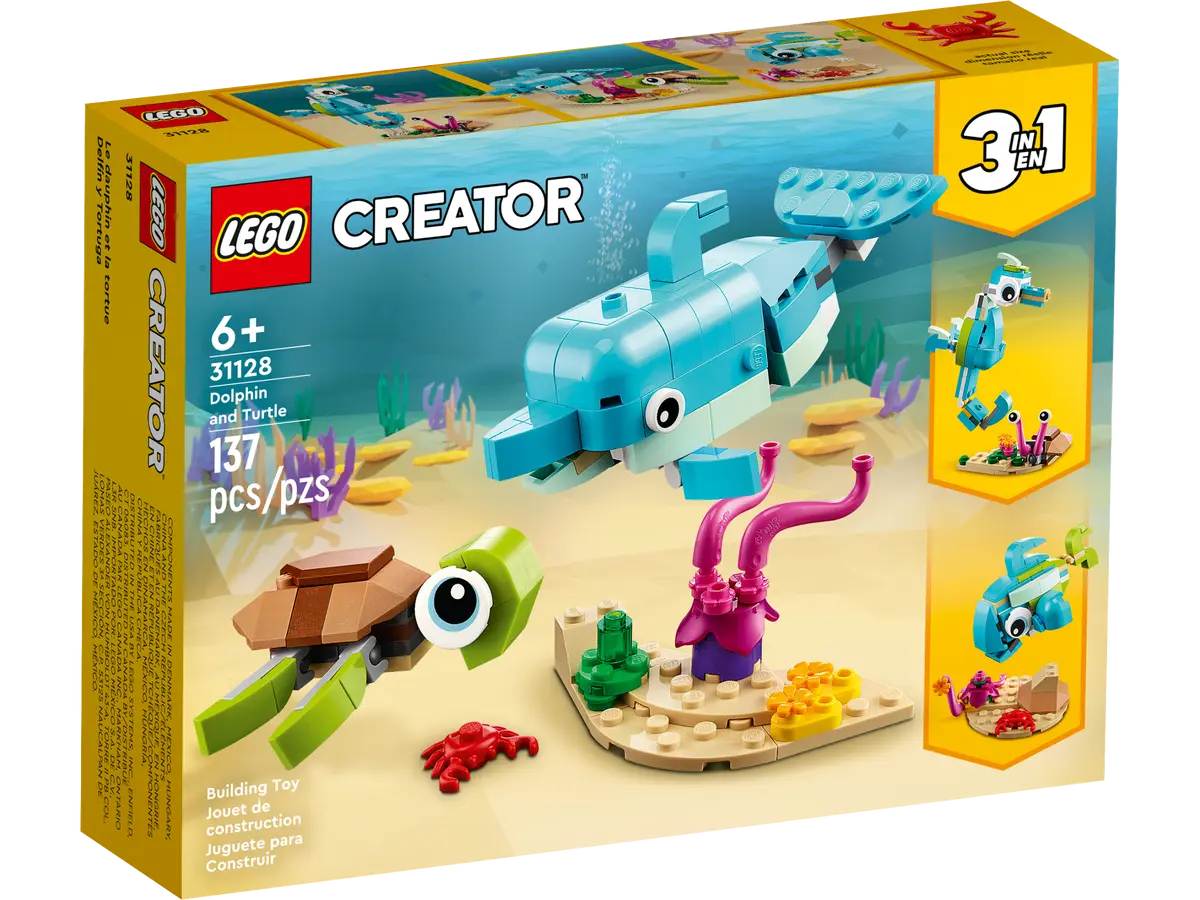 LEGO Creator 31128 Dolphin and Turtle