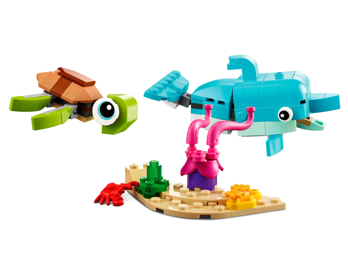 LEGO Creator 31128 Dolphin and Turtle