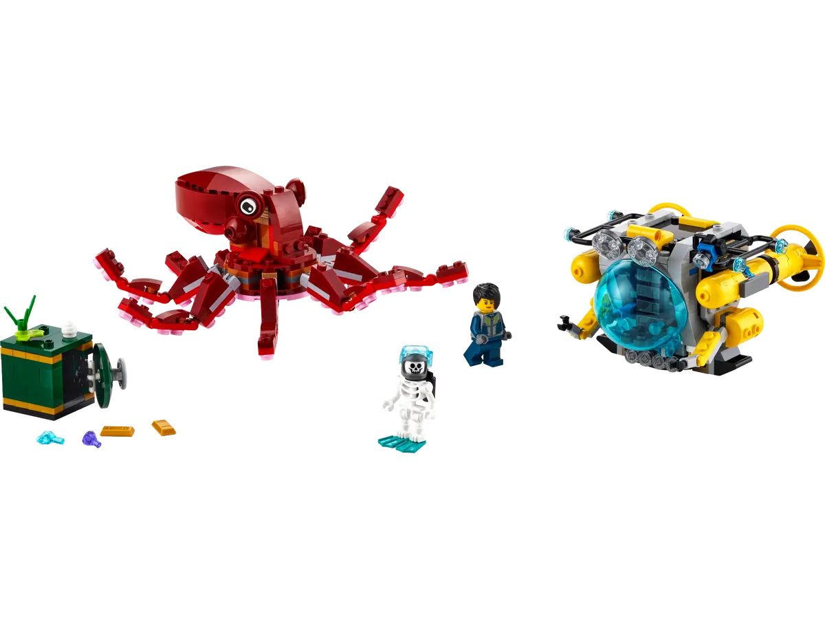 LEGO Creator 31130 Sunken Treasure Mission