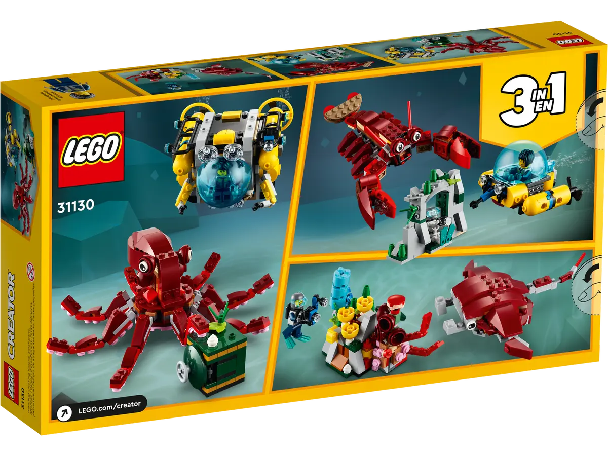 LEGO Creator 31130 Sunken Treasure Mission