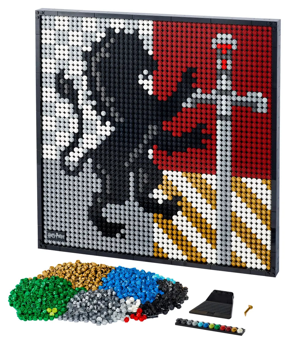 LEGO Art 31201 Harry Potter Hogwarts Crests