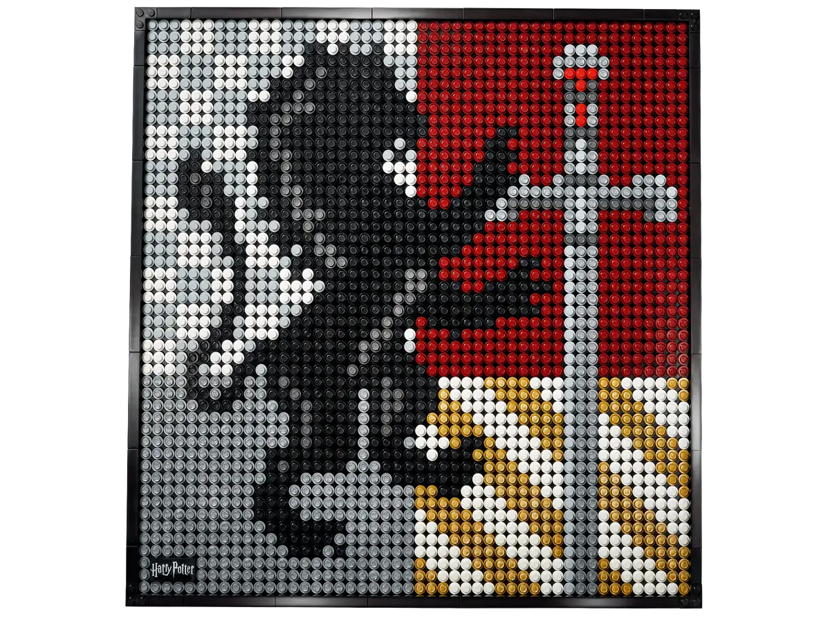 LEGO Art 31201 Harry Potter Hogwarts Crests