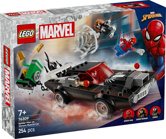 LEGO Marvel 76309 Spider-Man vs. Venom Muscle Car