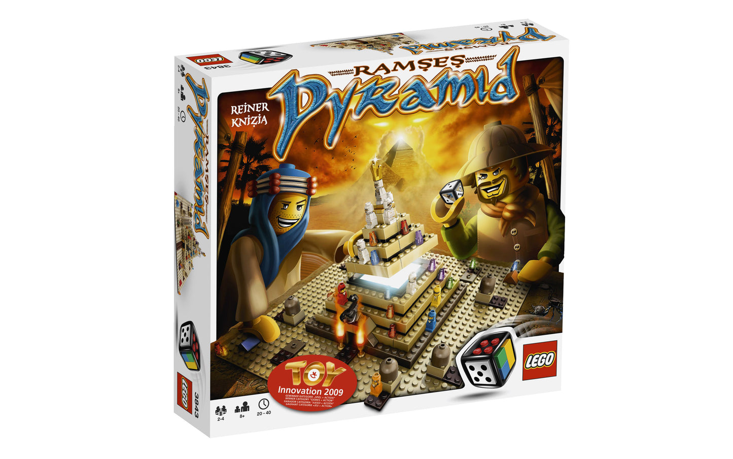 LEGO 3843 Ramses Pyramid Game