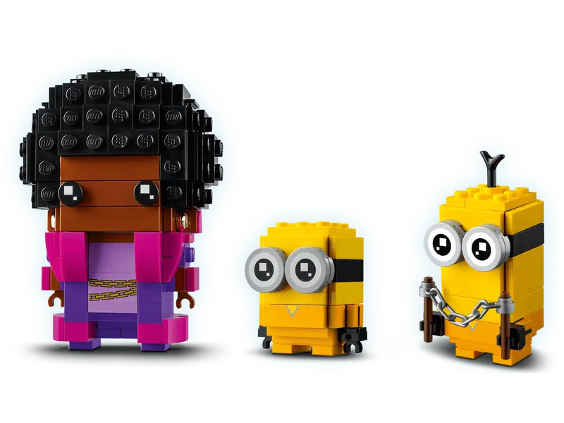 LEGO BrickHeadz 40421 Belle Bottom, Kevin and Bob