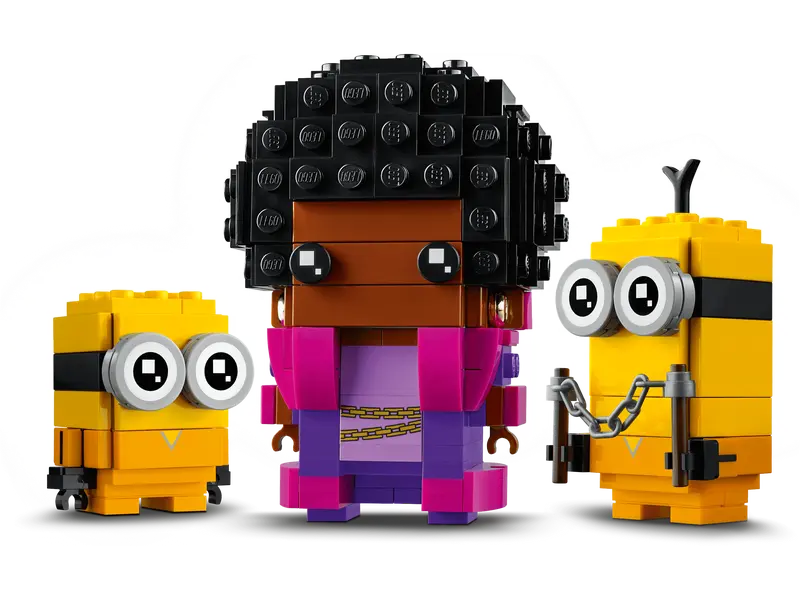 LEGO BrickHeadz 40421 Belle Bottom, Kevin and Bob