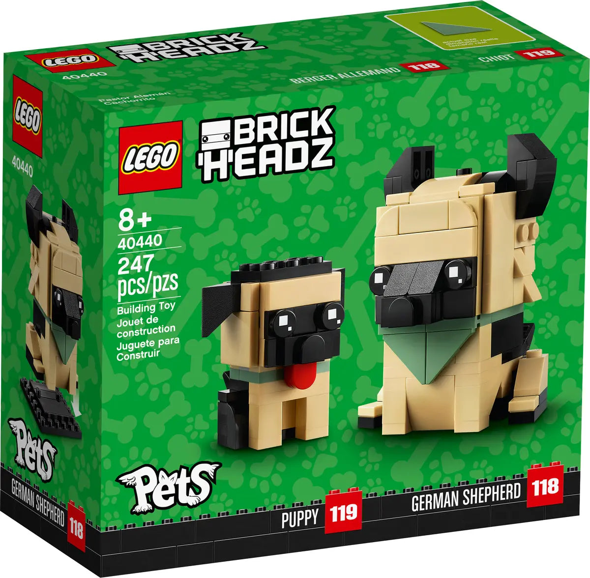 LEGO BrickHeadz 40440 German Shepherd