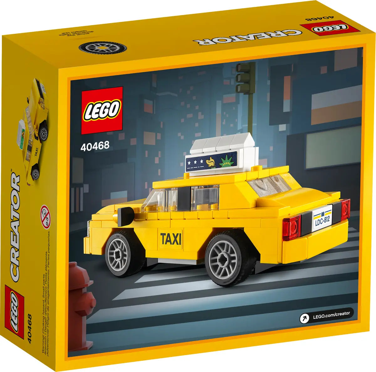 LEGO Creator 40468 Yellow Taxi