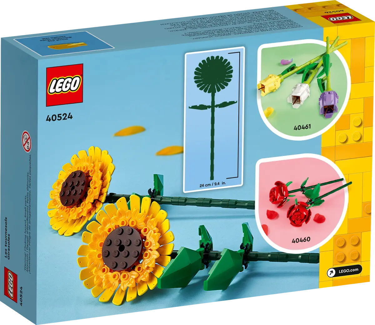 LEGO Botanical Collection 40524 Sunflowers