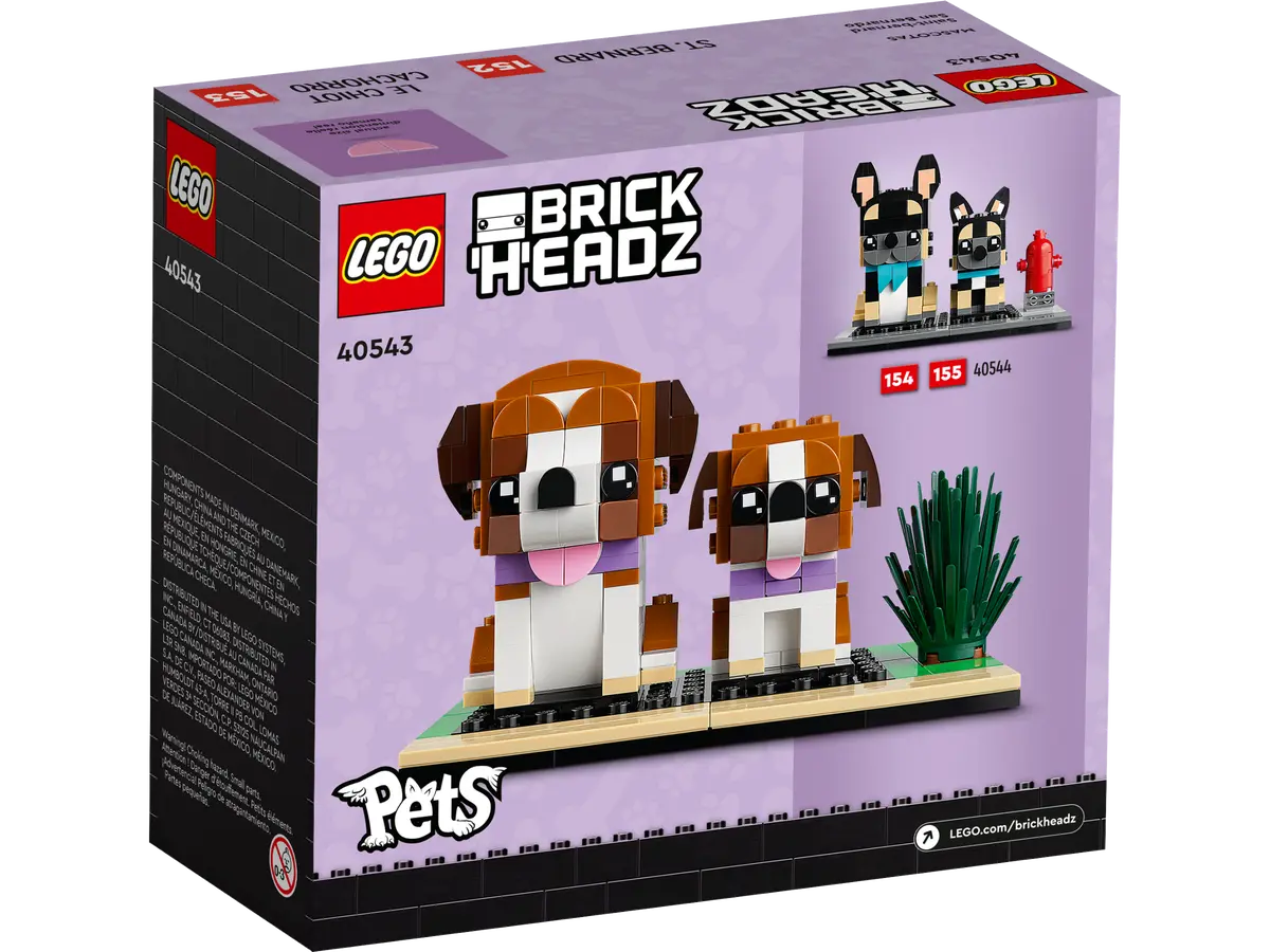 LEGO BrickHeadz 40543 St. Bernard