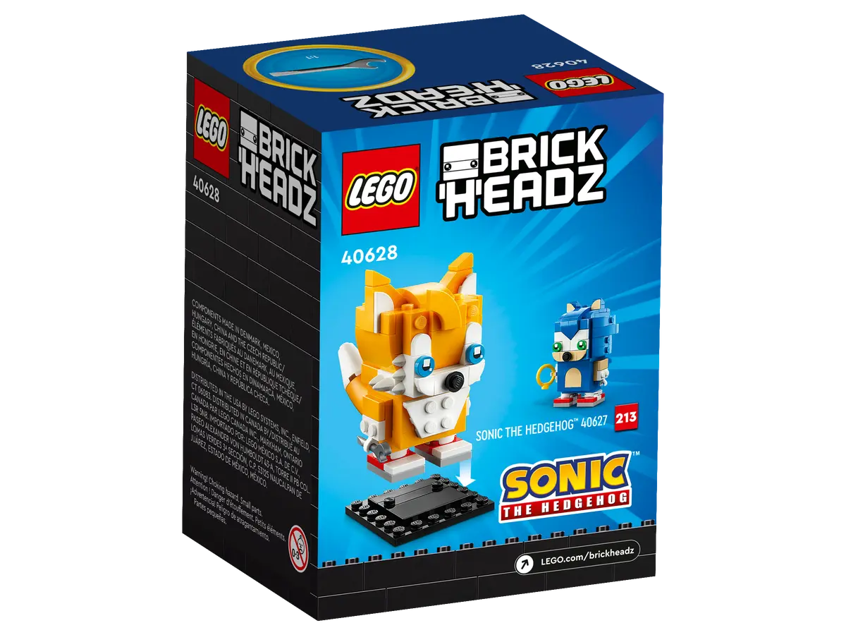 LEGO BrickHeadz 40628 Miles "Tails" Prower