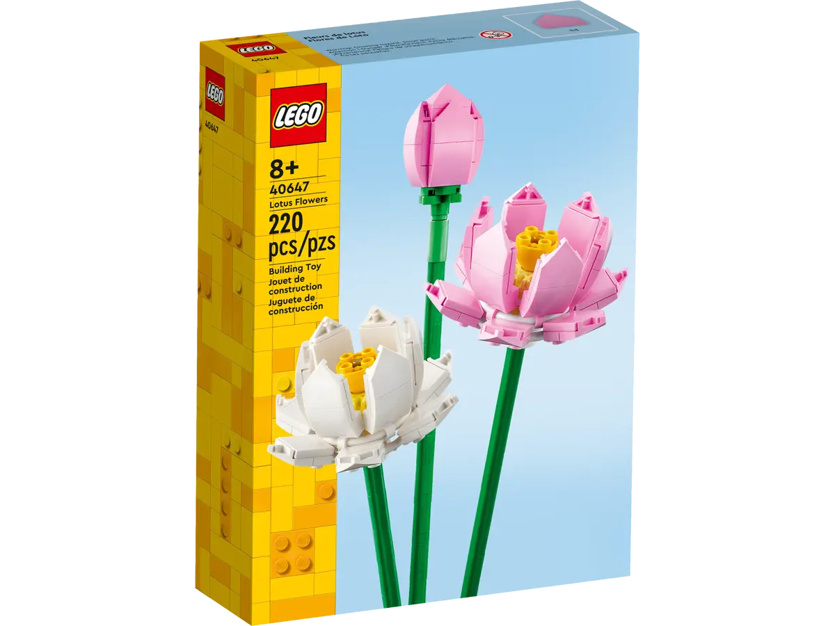 LEGO Botanical Collection 40647 Lotus Flowers