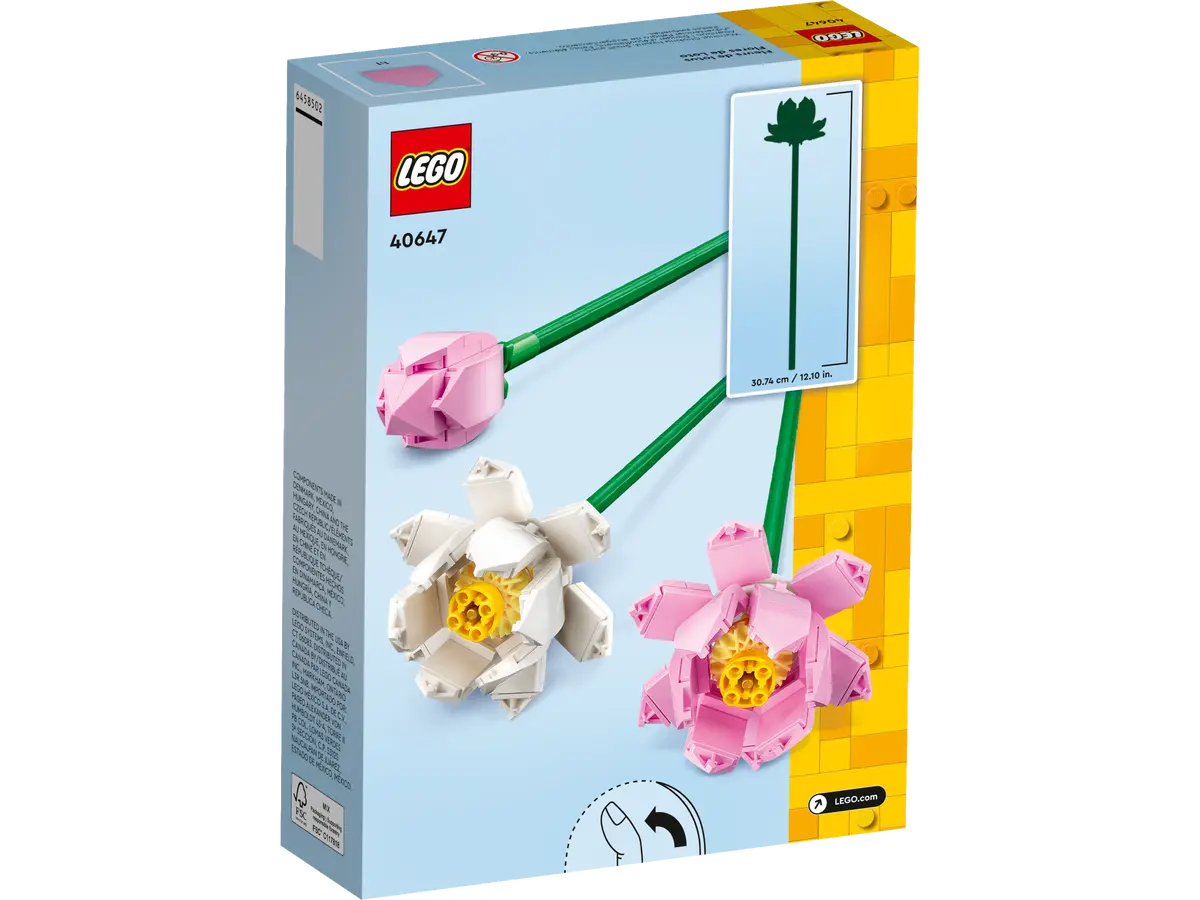 LEGO Botanical Collection 40647 Lotus Flowers