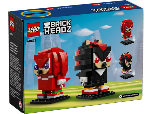 LEGO BrickHeadz 40672 Sonic the Hedgehog: Knuckles & Shadow