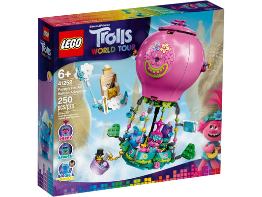 LEGO Trolls World Tour 41252 Poppy's Hot Air Balloon Adventure