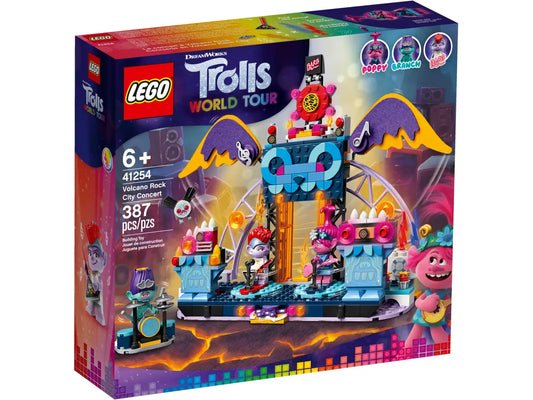 LEGO Trolls World Tour 41254 Volcano Rock City Concert