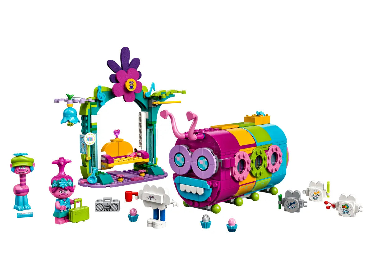 LEGO Trolls World Tour 41256 Rainbow Caterbus