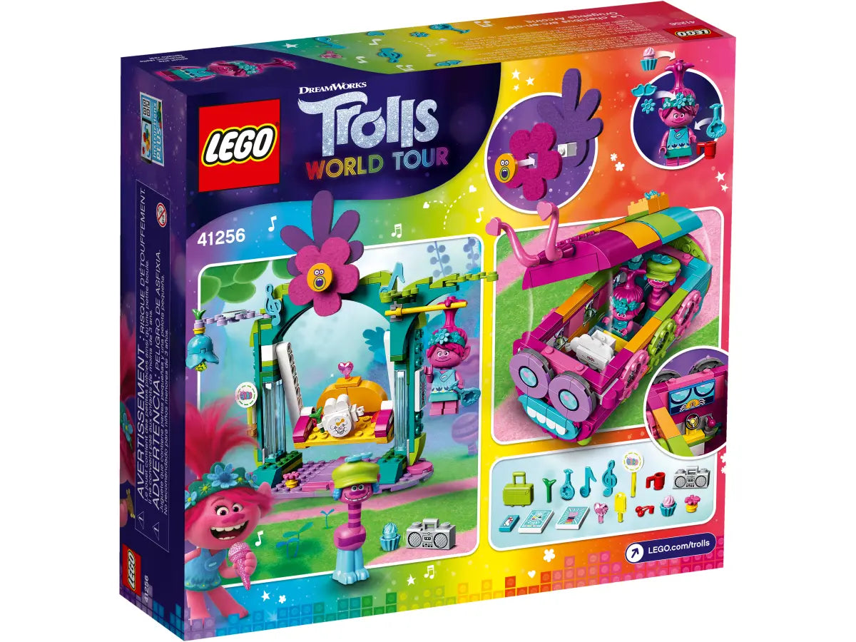 LEGO Trolls World Tour 41256 Rainbow Caterbus