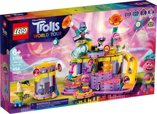 LEGO Trolls World Tour 41258 Vibe City Concert