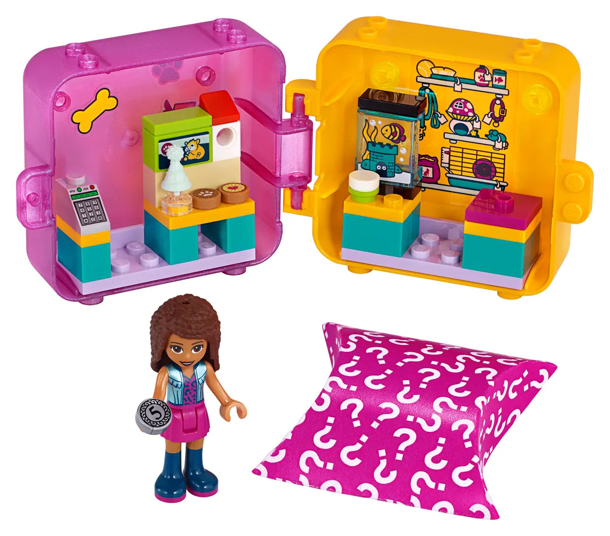 LEGO Friends 41405 Andrea's Shopping Play Cube