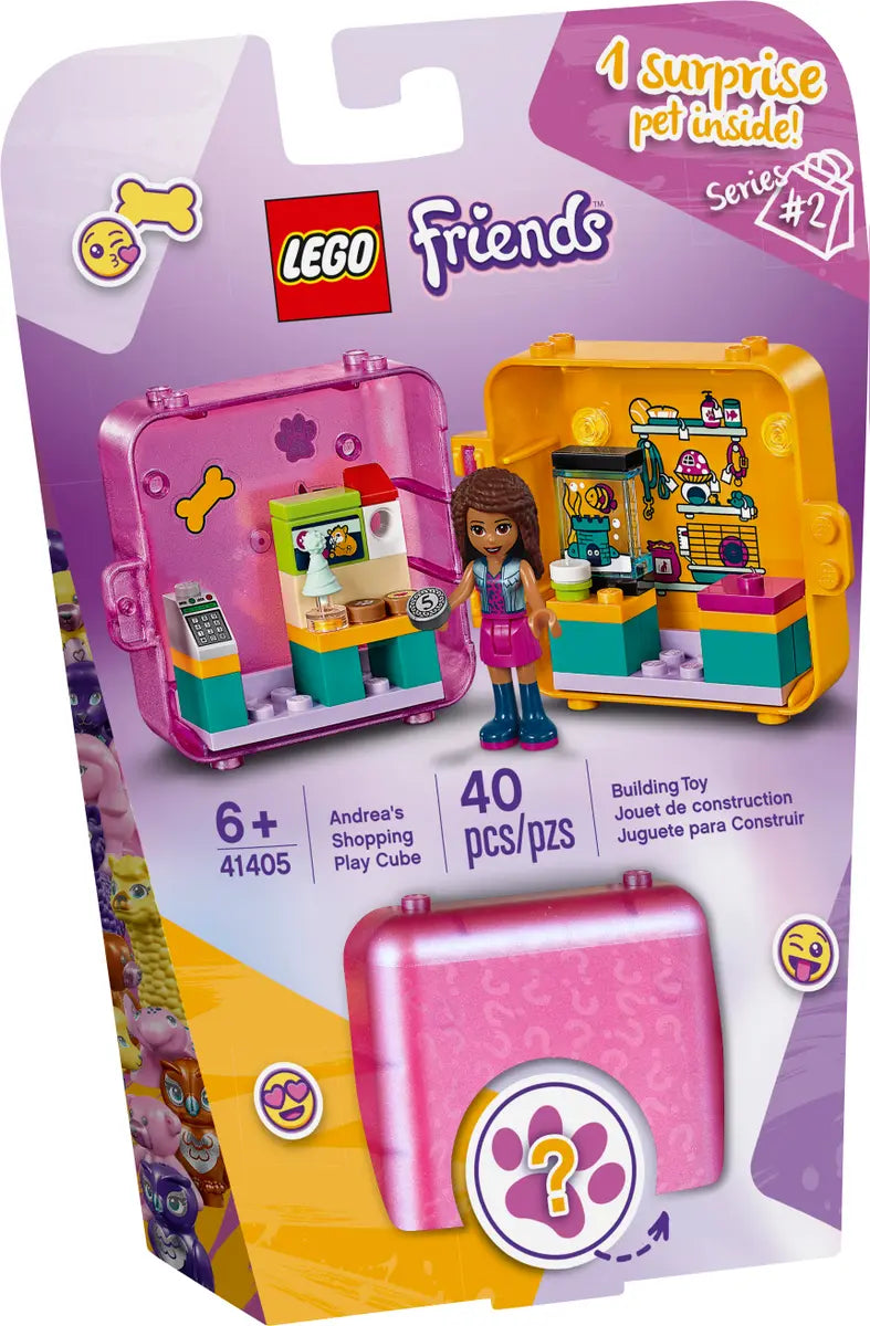 LEGO Friends 41405 Andrea's Shopping Play Cube