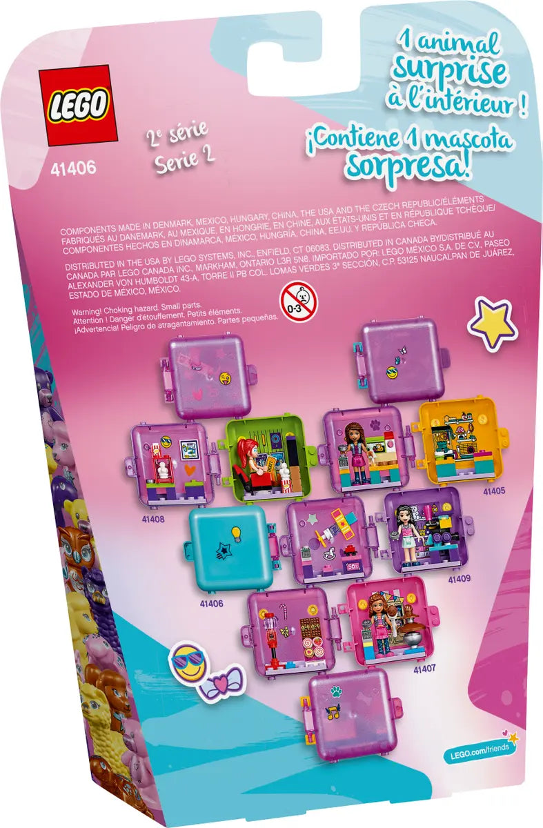 LEGO Friends 41406 Stephanie's Shopping Play Cube