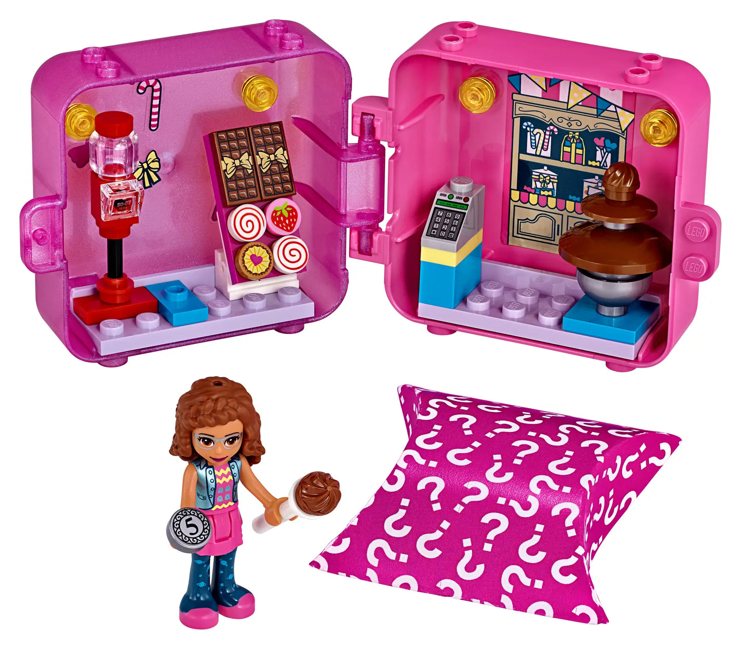 LEGO Friends 41407 Olivia's Shopping Play Cube