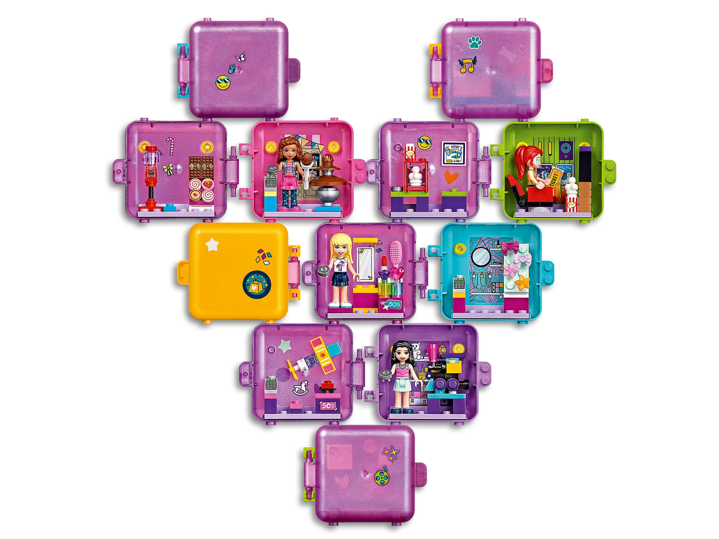 LEGO Friends 41407 Olivia's Shopping Play Cube