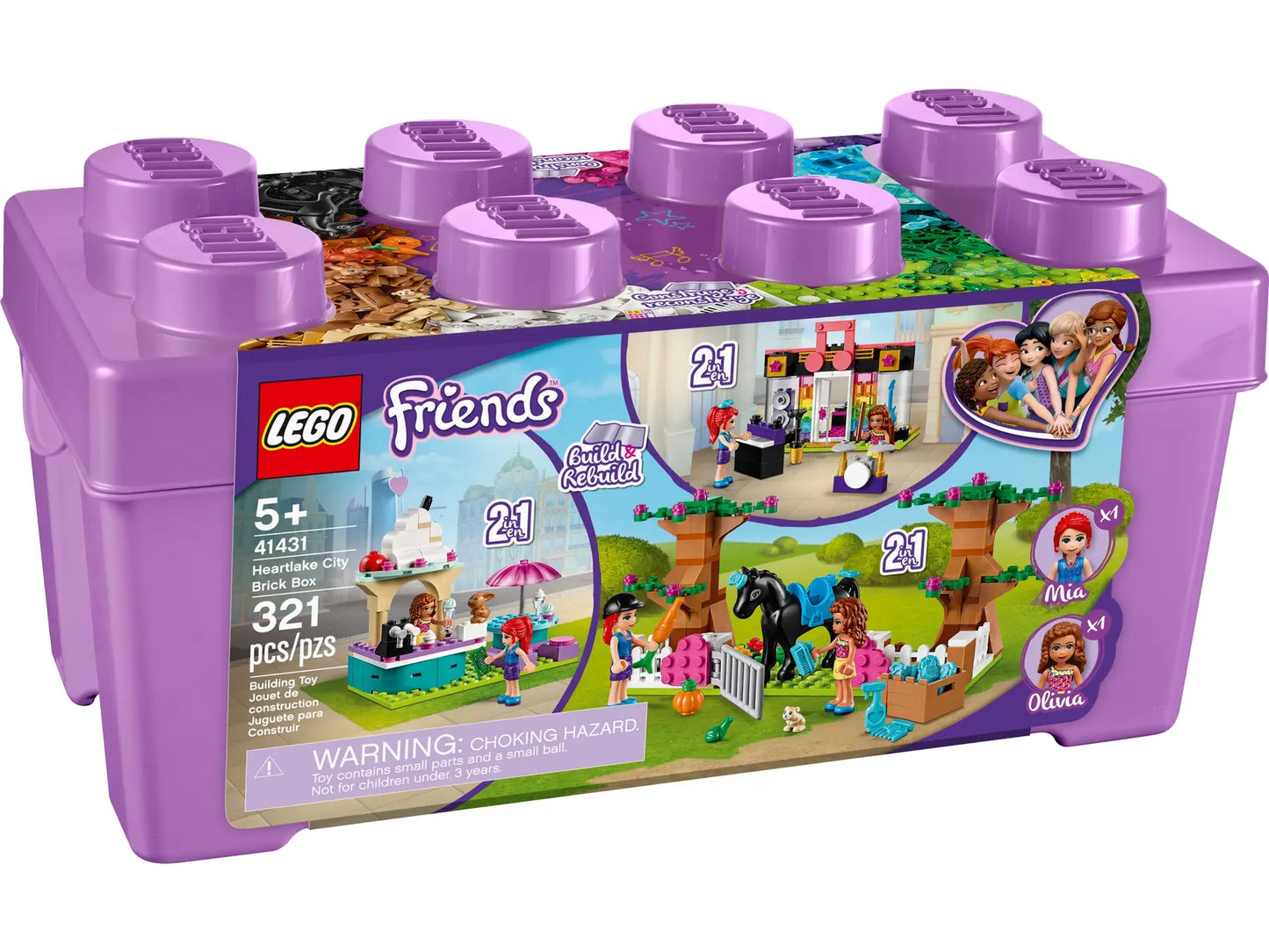 LEGO Friends 41431 Heartlake City Brick Box