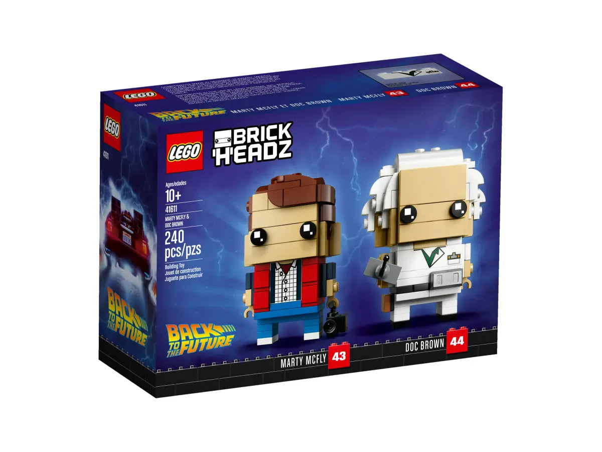 LEGO BrickHeadz 41611 Marty McFly & Doc Brown