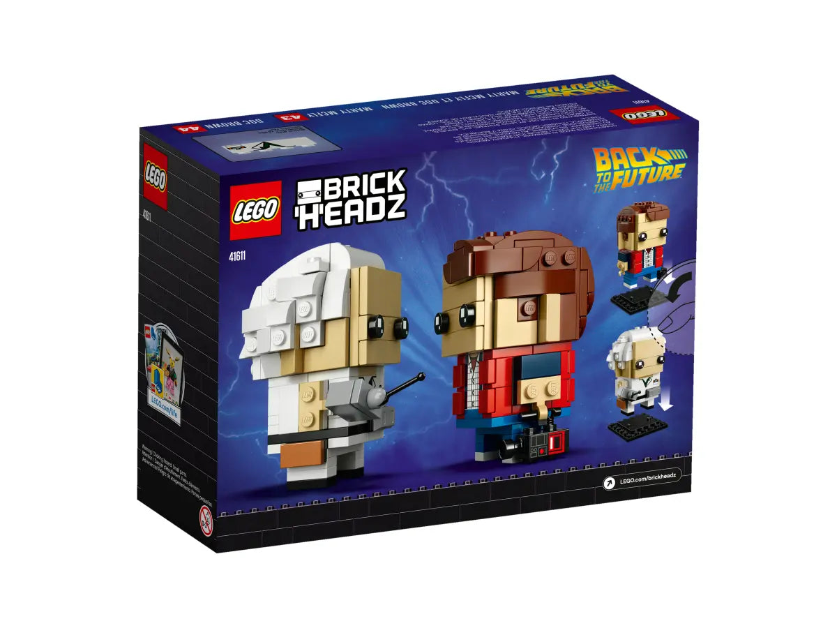 LEGO BrickHeadz 41611 Marty McFly & Doc Brown