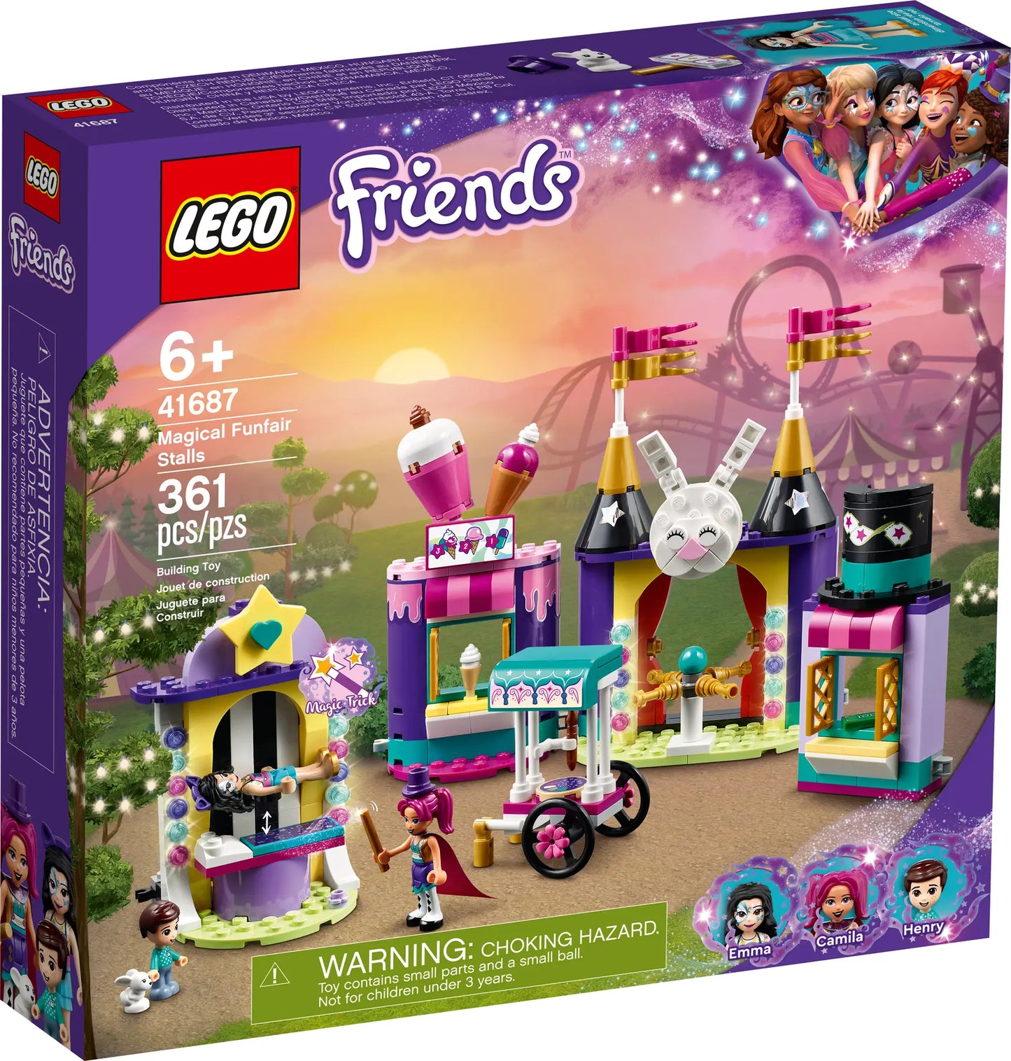 LEGO Friends 41687 Magical Funfair Stalls