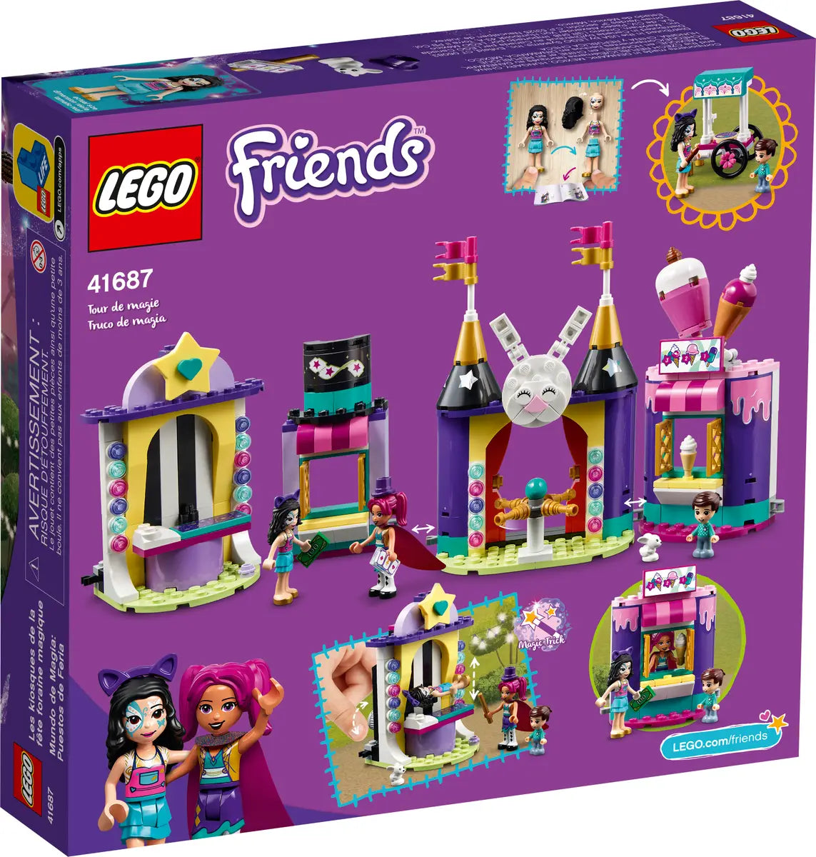 LEGO Friends 41687 Magical Funfair Stalls