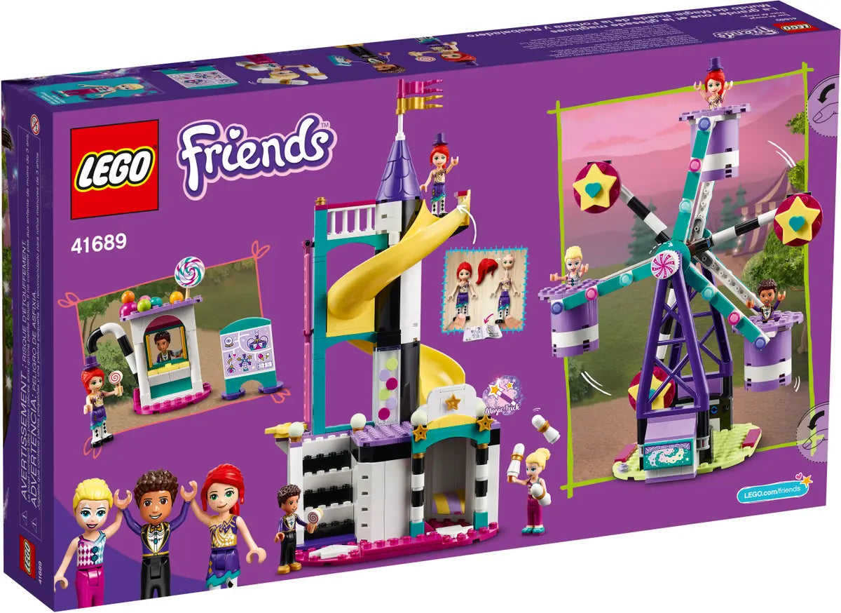 LEGO Friends 41689 Magical Funfair Wheel And Slide