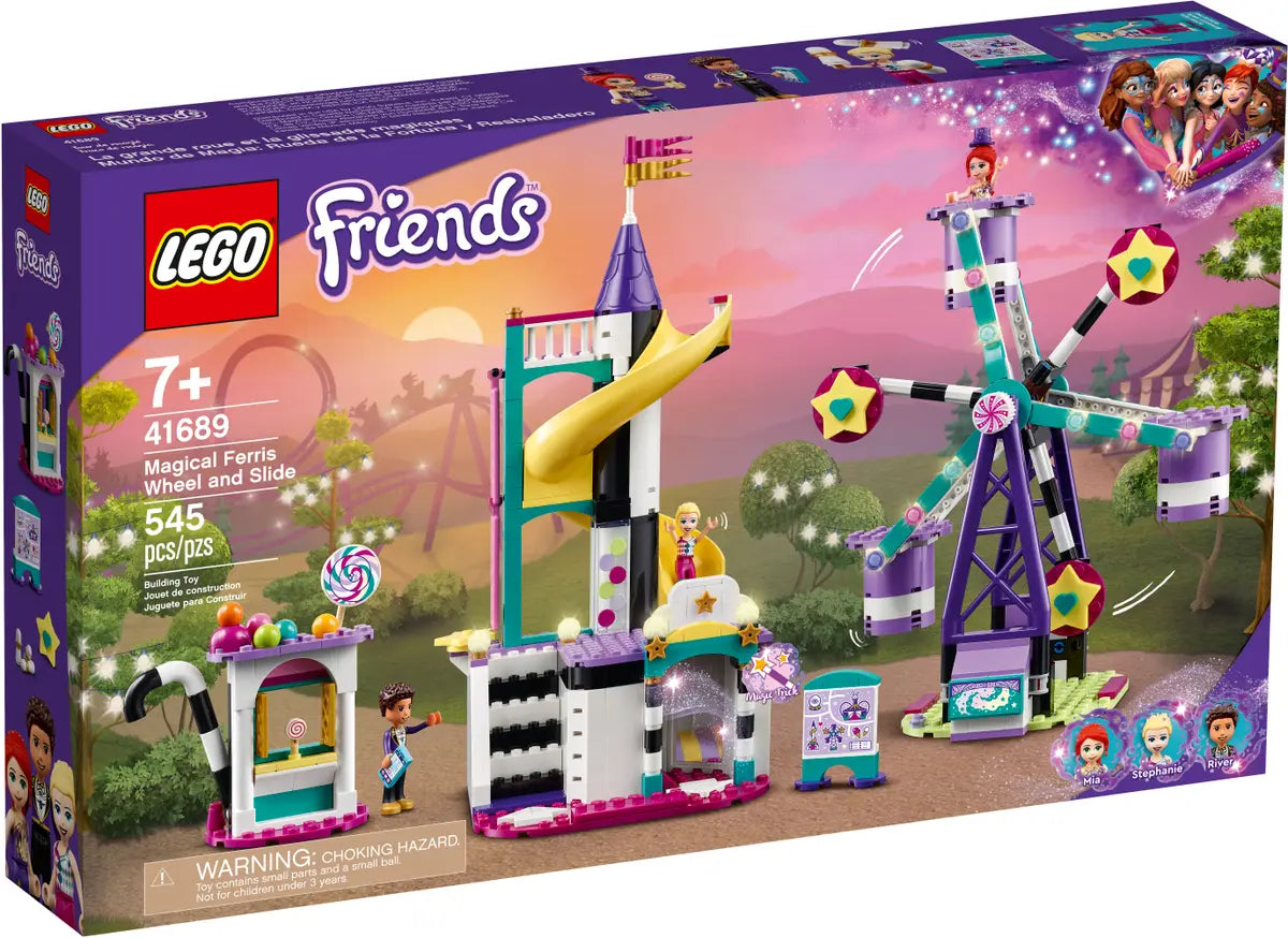 LEGO Friends 41689 Magical Funfair Wheel And Slide