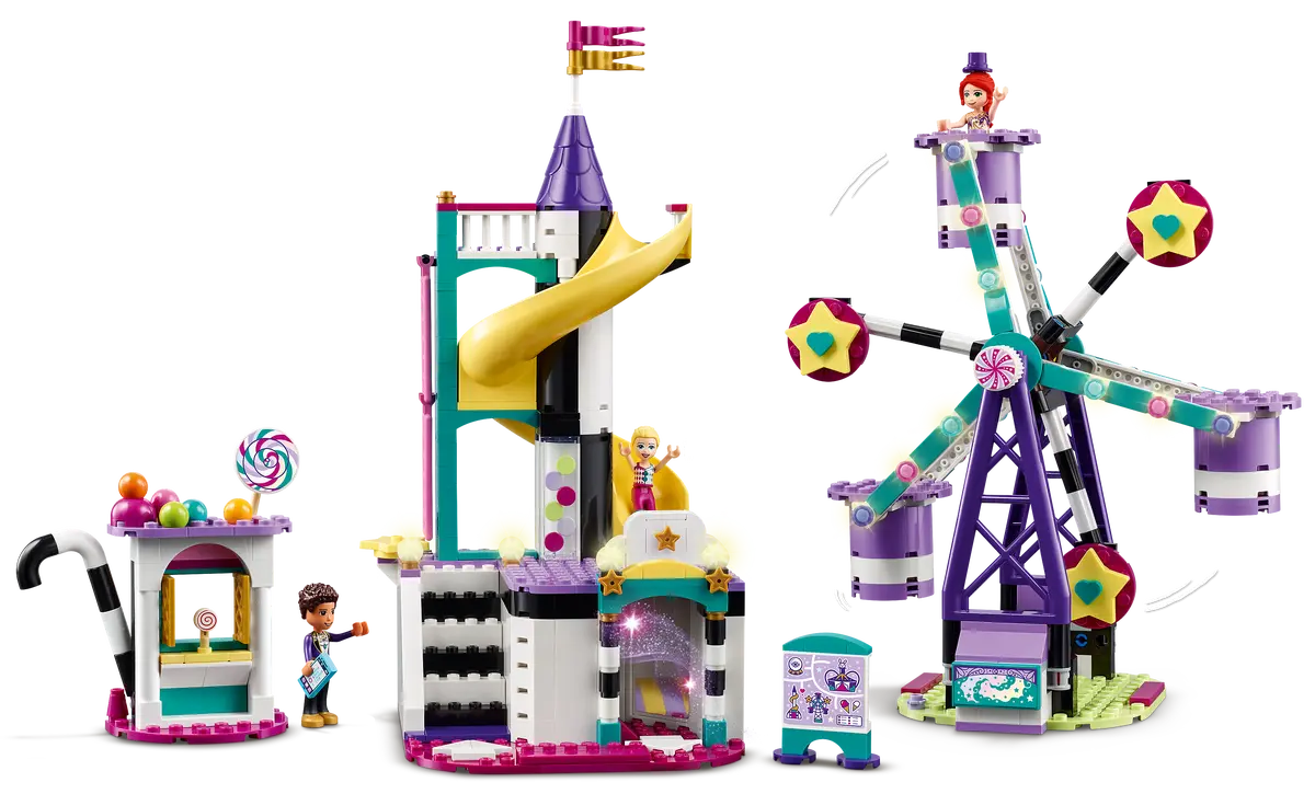 LEGO Friends 41689 Magical Funfair Wheel And Slide