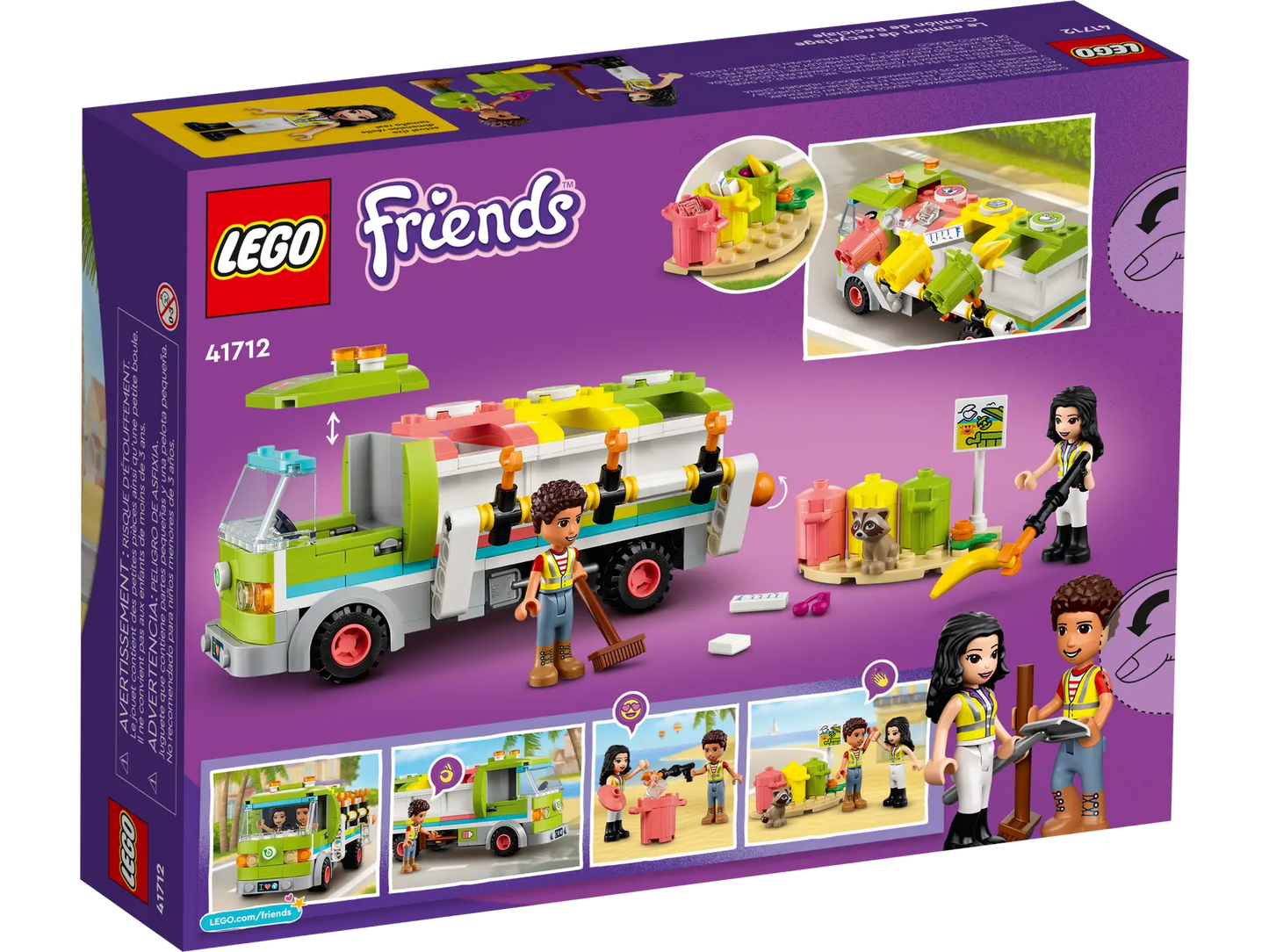 شاحنة إعادة التدوير LEGO Friends 41712