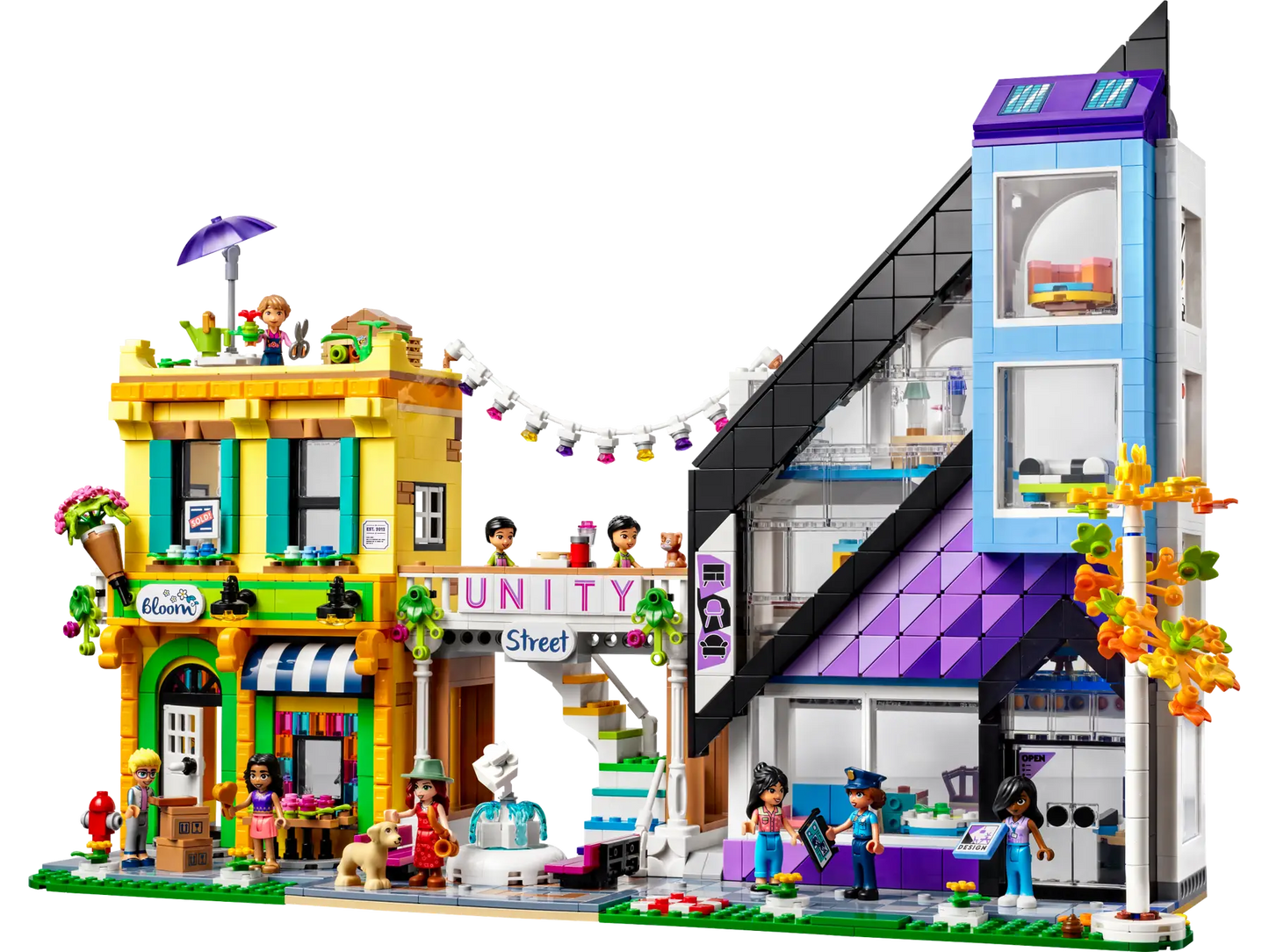 LEGO Friends 41732 Downtown Flower and Design Stores