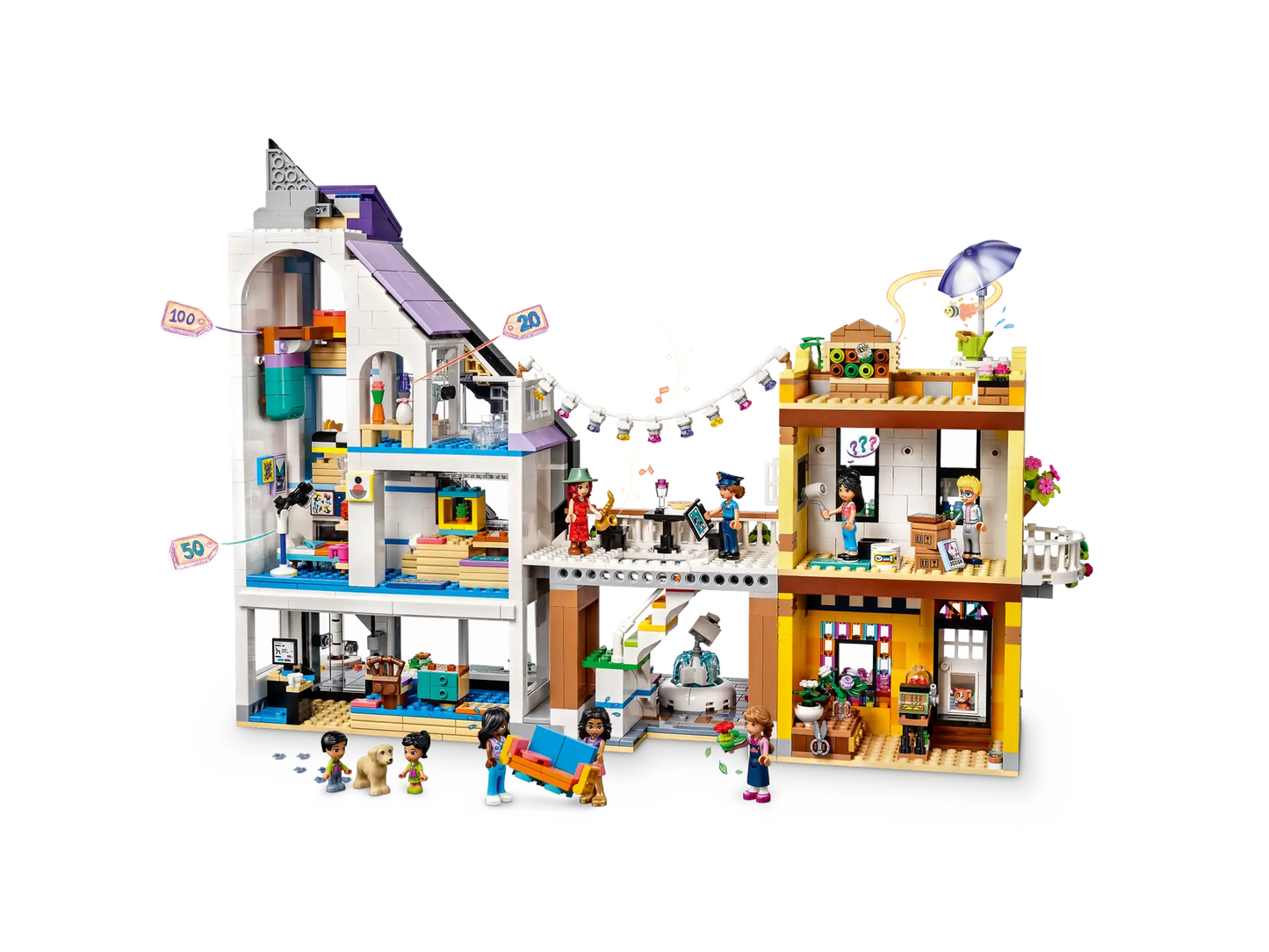 LEGO Friends 41732 Downtown Flower and Design Stores