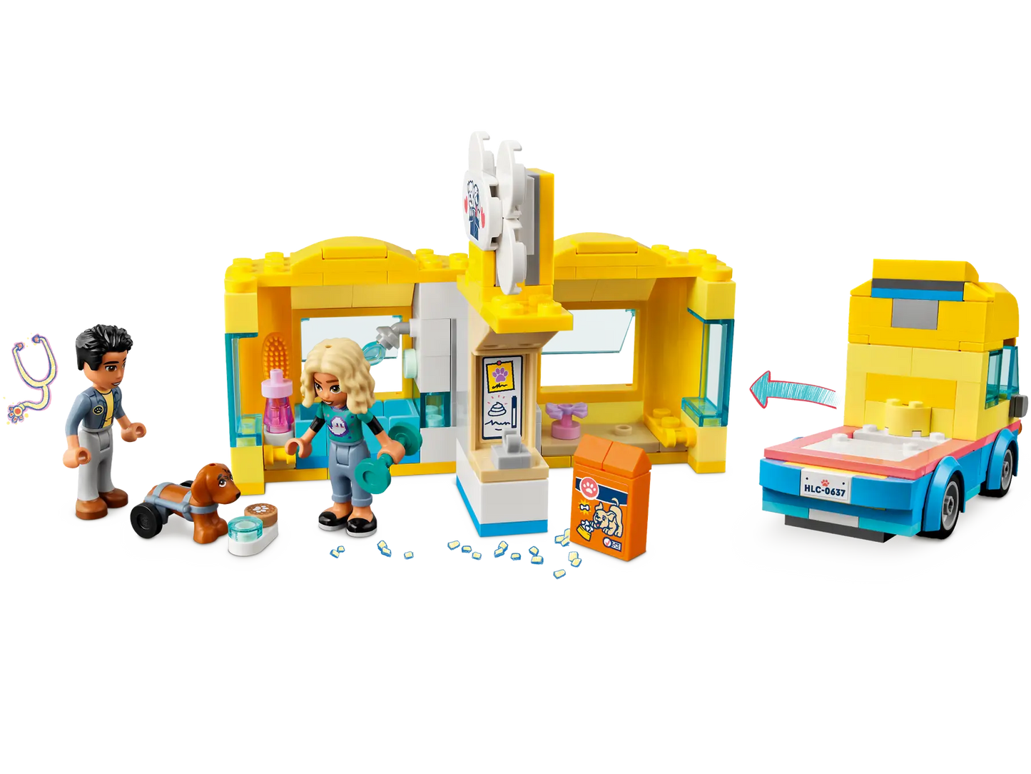 LEGO Friends 41741 Dog Rescue Van