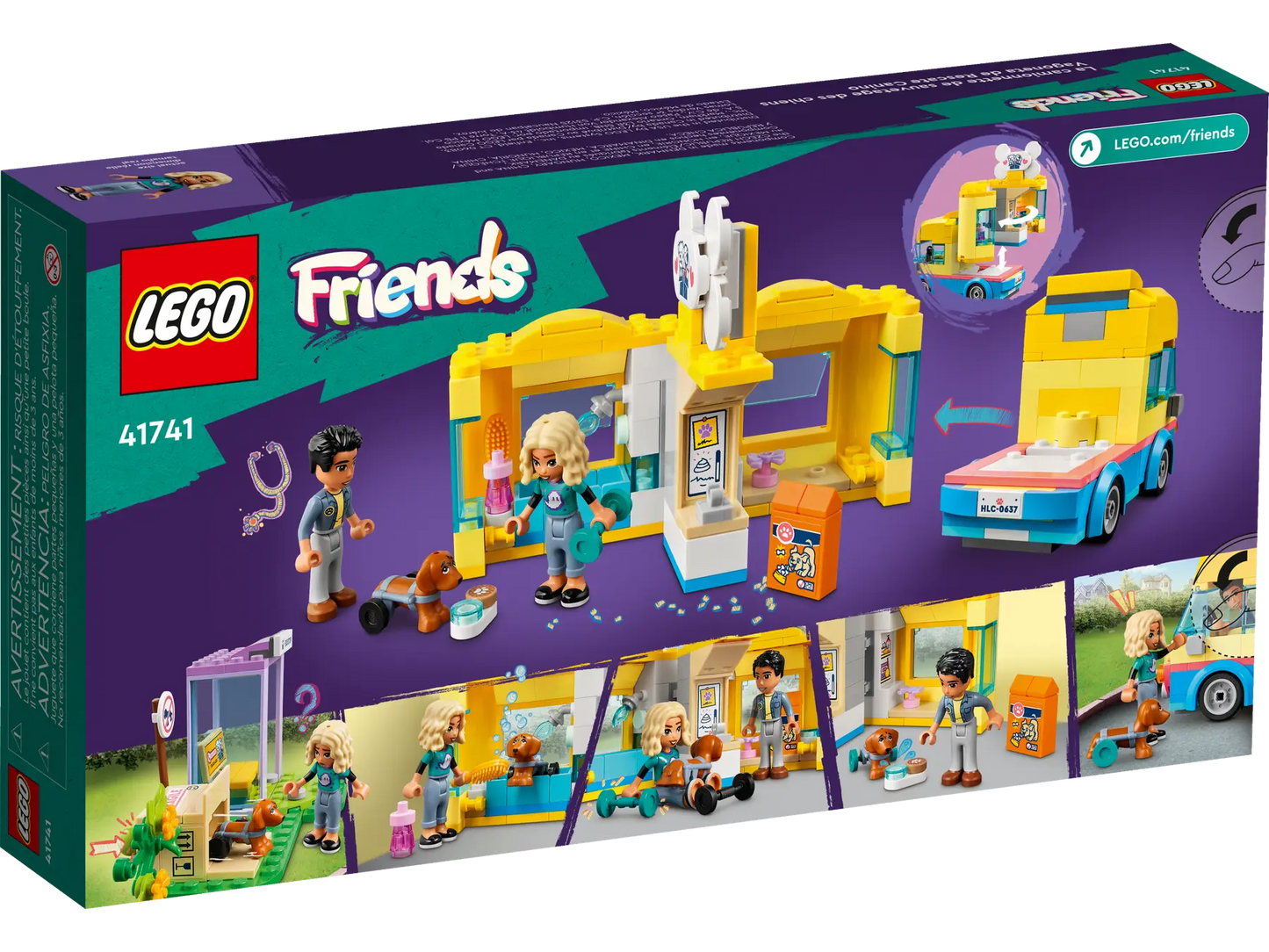 LEGO Friends 41741 Dog Rescue Van