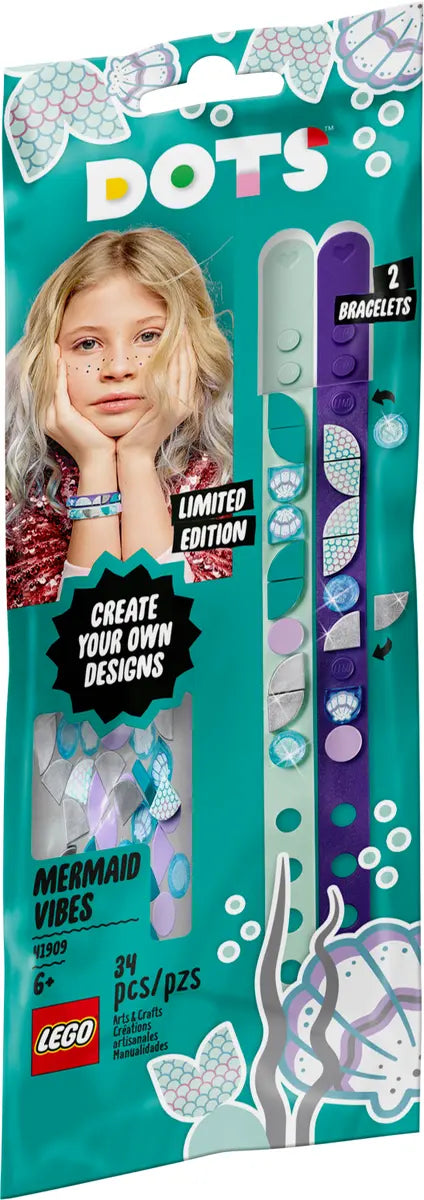 LEGO DOTS 41909 Mermaid Vibes Bracelets